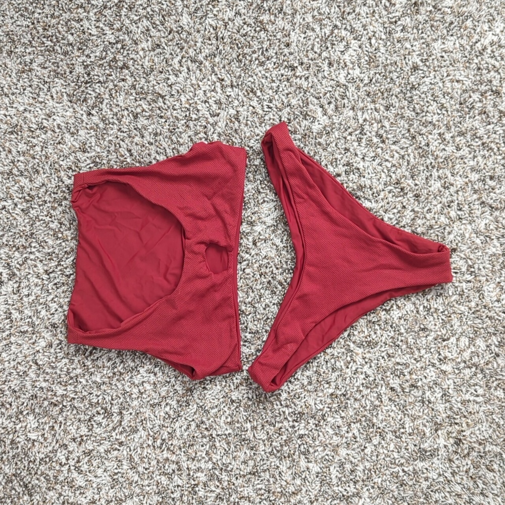 Strange Bikini Set.